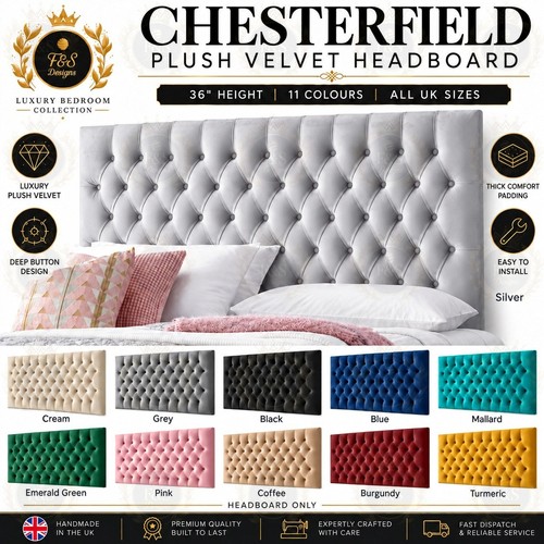 Chesterfield plush velvet - chesterfield,