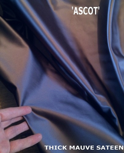 Purple mauve sateen - purple,