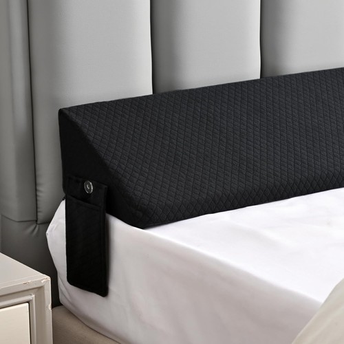 Bed wedge pillow gap filler - bed,