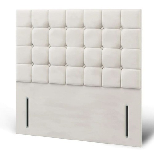 Plush velvet cube headboard - plush,