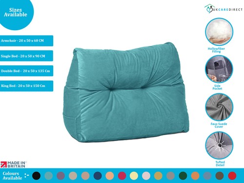 Headboard pillow velvet - pillow, or